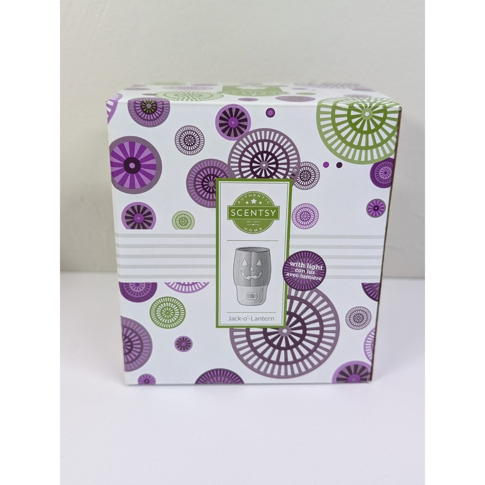 Scentsy Wall Fan Diffuser JACK O LANTERN NEW Use W Pods air Freshener Halloween